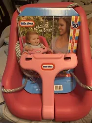 Little Tikes 2-in-1 Snug and Secure Swing Seat- pink magenta BRAND NEW!.