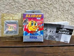 Jeu Gamegear en boîte :SliderLe jeu est neuf ouvert. La cartouche na jamais était sortie du plastique.Voir photos...