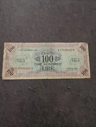 Valeur100 Lire (100 ITL).