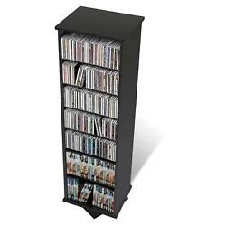 2 Sided Revolving Tower Rack. Occupying just over one square foot of floor space, its perfect for collectors with small...