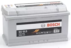 La batterie Bosch S5013 est 100% sans entretien: une fois montée, la batterie est prête à l’emploi. Vous n’avez...