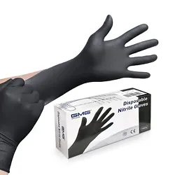 PREMIUM DURABLE - Nitrile Gloves: Latex free gloves are made of high quality nitrile material, very durable and safe....