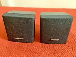 Bose Lifestyle. 2 Pc VTG Small Cube Jewel Speaker. 3 X 4 X 3