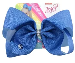 Large Jojo Siwa Bow. Bow fastens with an alligator clip.