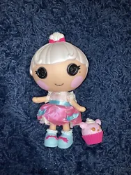 Mimi La Sweet Lalaloopsy Little Doll. She has a few scuff marks and a red blemish on her left cheek since she was...