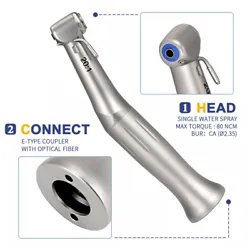 Contra Angle Head for BODE 20:1 Reduction Implant Surgery Contra Angle Handpiece. Max torque 75Ncm. Provides sufficient...