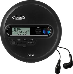 The unit has a slim, compact and lightweight design. It also has an FM scan radio for tuning in your favorite station....