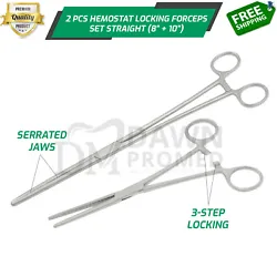 The multi-use hemostats are essential for every bait and tackle or fishing kit. Highest value for the price, with the...