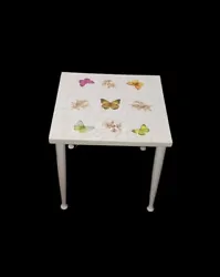 The tabletop material is made of Formica, and the legs are removable for easy assembly. The table is perfect for those...