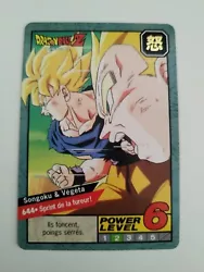 Carte Dragon Ball Z Carddass Grand Combat 644 Power Level Super Battle card Goku.