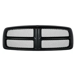 BLACK HONEYCOMB GRILLE FOR 2002-2005 DODGE RAM. Fits 2002-2005 Dodge Ram 1500. Fits 2003-2005 Dodge Ram 2500. Fits...