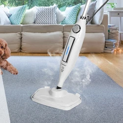 Swivel mop head and 16 ft long power cord, make it flexible to reach every corner and under furniture. - Safe to use on...