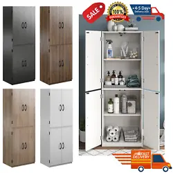 The 4-Door Storage Cabinet provides concealed storage to hide clutter. A wall anchor is included to secure the Cabinet...