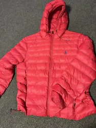 Polo Ralph Lauren Mens Bubble Jacket Size XXL. Like new worn once!No flaws in amazing condition!