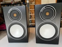 Monitor Audio Bookshelf speakers used. In New condition, 100% excellent condition.