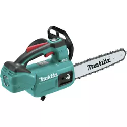 Makita 18V LXT Brushless Lithium-Ion 10 in. Cordless Top Handle Chain Saw (Tool Only). 18V LXT BL Li-Ion 10