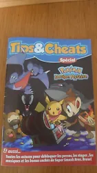Livre spécial pokémon et super smash Bros Brawl tips et cheats en très bon état il se compose de 30 pages de codes...