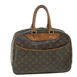 Color Monogram. Material Monogram Canvas. Pocket rubbing, slight dirt, stain. Leather：sun burn, rubbing, stain,...