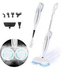 Steam Mop, Floor Scrubber Spin Steam Mop for Floor Cleaning. Condition is New. Shipped with USPS Priority Mail.