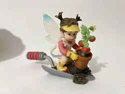 Little Kitchen Fairies Potting Fairy With Tomato Plant Enesco. This fairie is special because she is shown in our world...