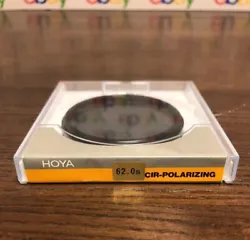 USED Circular Polarizing FILTER 62mm HOYA CIR-Polarizing Canon Sony Nikon Lenses. Condition is Used. Shipped with USPS...