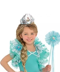 Disney Frozen Elsa ShrugShow off your snow-capped shoulders with our Elsa Shrug! Featuring blue tulle and a glittery...
