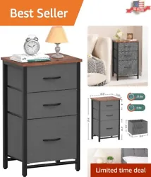 Sleek Nightstand with Ample Storage. Multipurpose nightstand that fits in small spaces. Why choose our Sleek Nightstand...