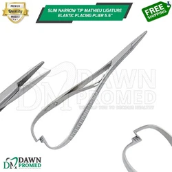 Dental Serrated Slim Narrow Tip Mathieu Ligature plier specially used to holding the extra fine beak also can be used...