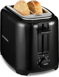 EFFORTLESSLY TOAST THICKER BREADS: Wider than the slots on many 2 slice toasters, the toast slots on this Hamilton...