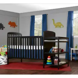 Featuring a teething rails and stationary rail design (non-drop side) this crib is a sturdy, safe and a desirable...