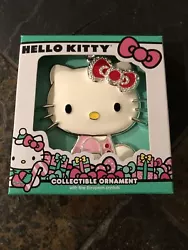 Sanrio Hello Kitty Collectible Ornament with Fine European Crystals. Condition is New. Shipped USPS First Class Mail....