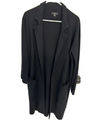 J Crew Ella Open Front Long Sweater Blazer Cardigan Black XS. From Fall 2019Only worn a few times. No rips or tears....