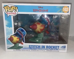 Funko Pop! Rides Disney Lilo & Stitch #102 Stitch In Rocket.
