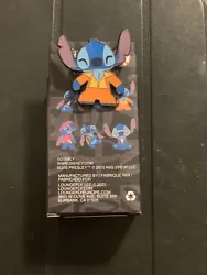 DISNEY LOUNGEFLY STITCH EARS OUTFIT Blind Box ORANGE DISCO JUMPSUIT Stitch PIN. Comes in original box