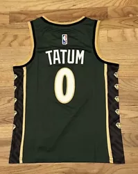 Jayson Tatum #0 Boston City Kids Jersey Stitched YOUTH MEDIUM 10/12 RepThese run larger than sized.