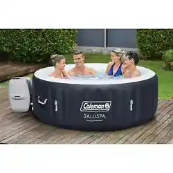 The Coleman® SaluSpa Palm Springs AirJet™ provides a soothing massage experience for up to 6 people, while still...