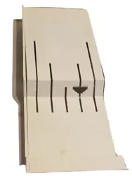 Cutco White Plastic Wall Rack Hanging Knife Drawer Storage Tray Holder #1742.