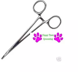 Curved Hemostat with Locking Ratchet. Hair Puller with Locking Ratchet. Professional Quality Stainless Steel. Made to...