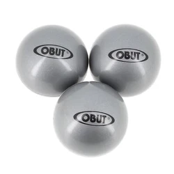 Boules Obut Tout-Terrain Noires. - Boules Ø 74 mm. - Kit prêt à pétanquer comprenant un jeu de 3 boules, un...