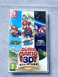 Super Mario 3D All-Stars (Nintendo Switch, 2020). Sera envoyé en colis sécurisé avec papier bulle