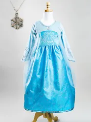 New Little Adventures Snow (Elsa) Princess Dress Custom for Child. The perfect gift for any child who loves to dress as...