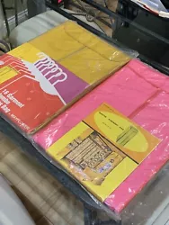 Very cool vintage mayflower jumbo garment bags! The yellow one has a small tear in the plastic packaging but the actual...