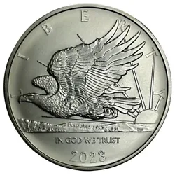 Material: Pure Silver (99.99%). Weight: 1 oz. 1oz of 999 silver struck in BU finish. (WITH THE EXCEPTION OF GOLD COINS).