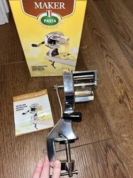 Pasta Cavatelli Maker Traditional Pasta Dumpling Gnocchi Machine Italian Seashel. Good pre-owned condition. Stainless...
