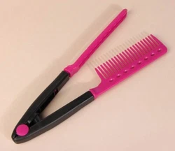 This V shaped comb is the tool you need to prep hair before straightening. The easy comb glides through hair, leaving...