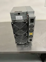 Bitmain Antminer T17e 53Th/s for parts or repair-  This miner runs but does not hash on any cards  It is being sold...