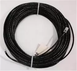 ONE CABLE 25 FEET LONG WITH RJ11/RJ12 CONNECTOR ON BOTH SIDES. Check out my other items! ANY OTHER CUSTOM LENGTH CAN BE...