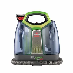 Its a powerful, compact, portable cleaning machine. Includes trial-size Professional Spot & Stain + Oxy formula, 3