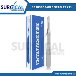 Sterile - Plastic Handle - Individually Sealed. Tapered beaks fit easily between brackets and hard to reach areas. 3...