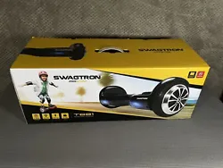 This Swagtron T881 adult hoverboard is perfect for outdoor adventures. The lithium-free battery is safe and easy to...